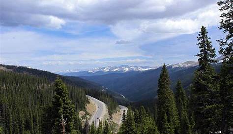 Berthoud Pass Colorado View From Rocky Mountains