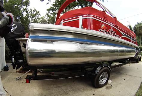 Pontoon Polish How to Polish Your Aluminum Tubes & Logs 5 Steps in