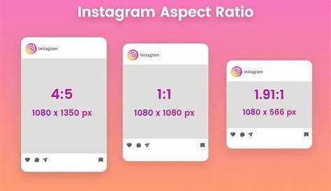 Instagram Photo Size Guide to Aspect Ratios And Dimensions