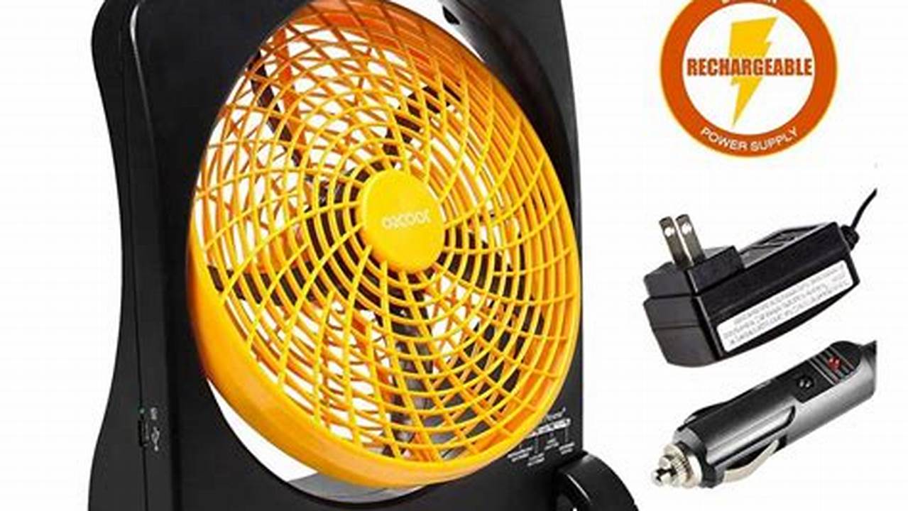 The Best Battery Powered Fan for Camping: A Comprehensive Guide To Keep You Cool and Comfortable