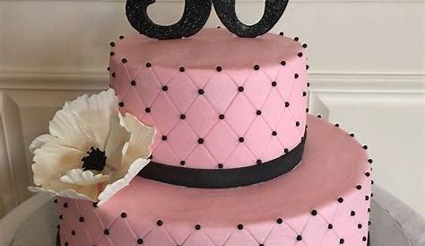 Velvet Crumbs: 30th Birthday cake