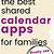 best calendar app to share with family