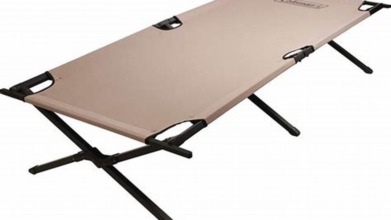 Best Camping Cot for Bad Back: Comfort and Support for a Good Night's Sleep in the Wilderness