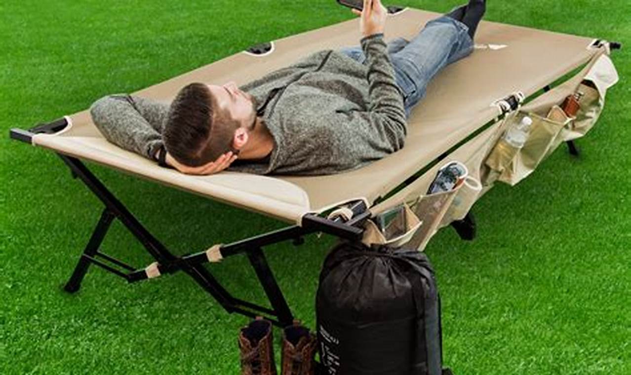 Best Camping Cots For A Heavy Person: Durability, Comfort, and Style