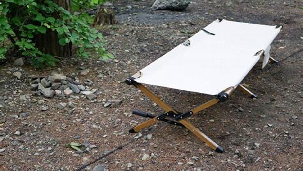 Best Camping Cots for Bad Backs: A Comprehensive Guide