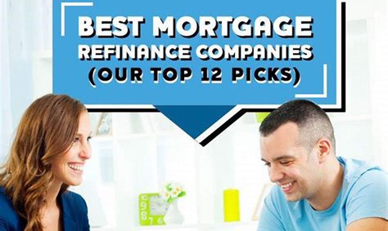 best company refinance mortgage