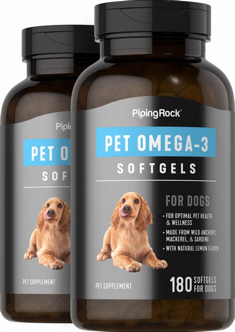 PointPet Best Omega 3 6 9 Fish Oil Supplement for Dogs All Natural
