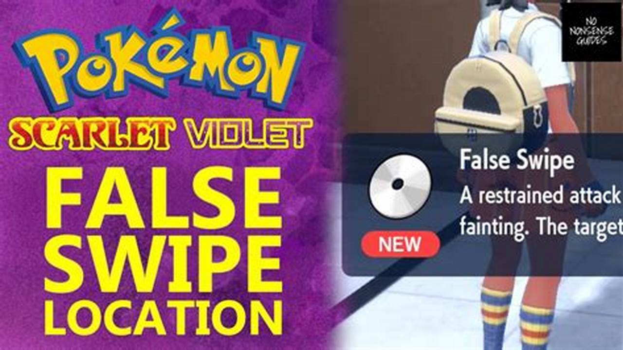 Best False Swipe Pokémon in Scarlet
