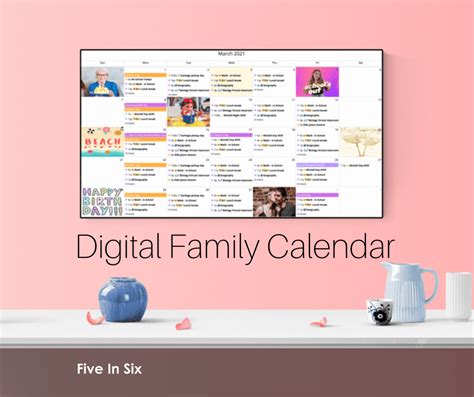 The 10 Best Family Calendars for 2018! MomOf6