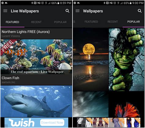 Top 5 Wallpaper Apps for Android