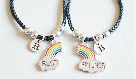Bracelets for 4 friends, Gifts for Best friends, Interlocking circle