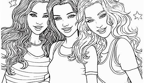 Friends Forever Coloring Page Coloring Home Kleurplaten - Vrogue