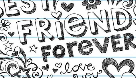 Best Friends Forever Drawing at GetDrawings | Free download