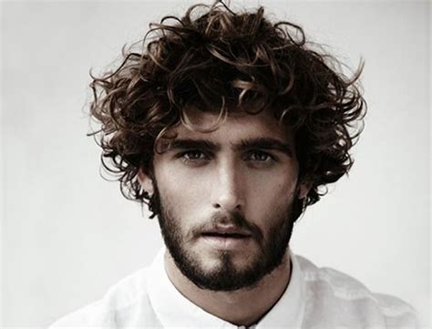Best Hairstyle for Curly Hair Male Curly hair men, Mens facial hair