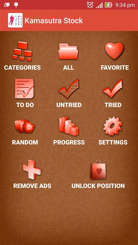 BLUSH Kamasutra Appstore for Android
