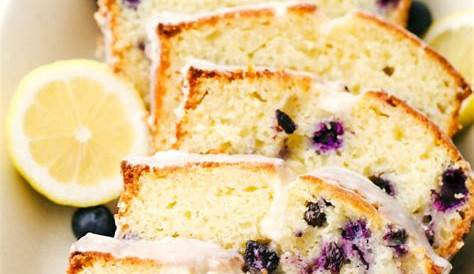 Sweet & Tangy Lemon Blueberry Pound Cake Recipe - Bakcareer