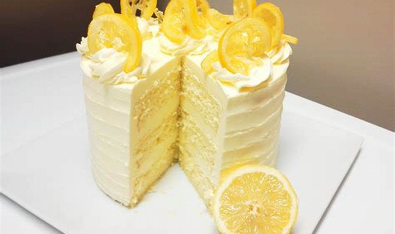 best lemon cake order online