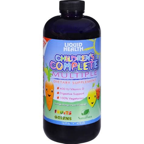 Vitamin Supplements For Kids Liquid Multivitamin For Kids Complete