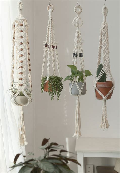 40+ Indoor Macrame Plant Hanger DIY Idea Collections