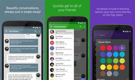 Best text messaging apps for Android as of May 2018