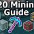best mining level for diamonds 1.20