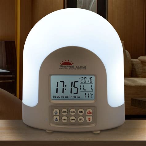 VicTsing Sunrise Alarm Clock, Digital Wakeup Light Alarm Clock with