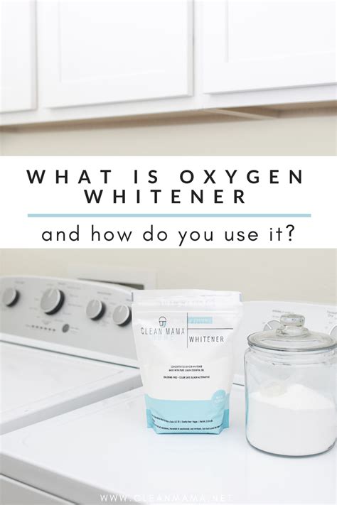 How to Use Oxygen Whitener + a Laundry SALE! Clean Mama Bloglovin’