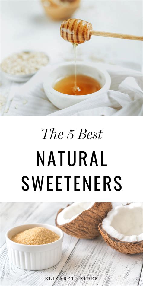 TOP 5 NATURAL SWEETENERS how to make healthy swaps YouTube