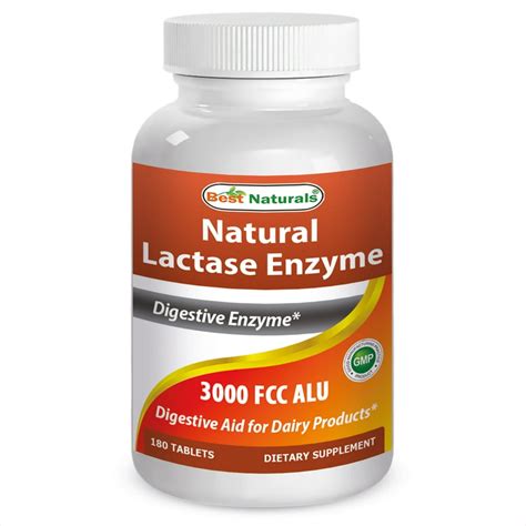 Buy Lactase Enzyme 180 tab from Best Naturals and Save Big at