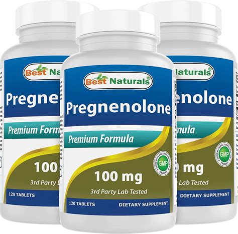 Best Naturals Pregnenolone 30 Mg Tablets, 120 Count Buy Online in