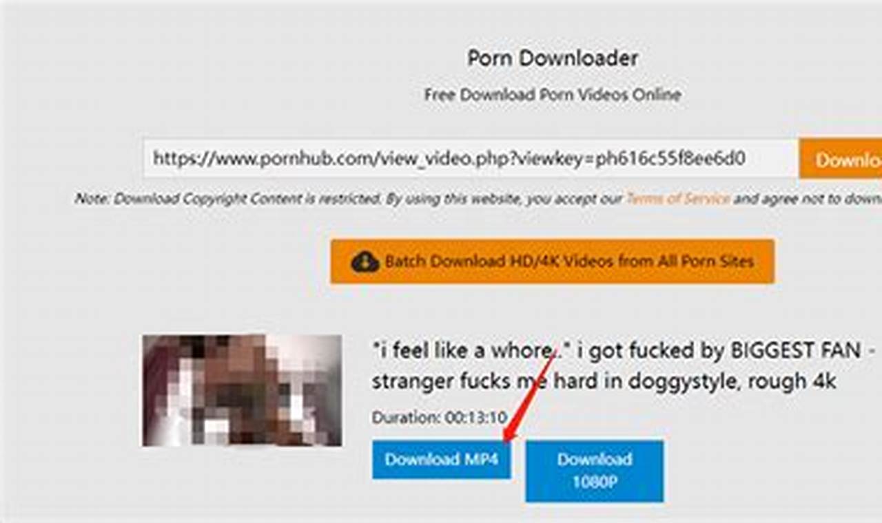 best online pornhub downloader