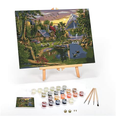 Best Adults' PaintByNumber Kits Comparisons and Specifications Patnab