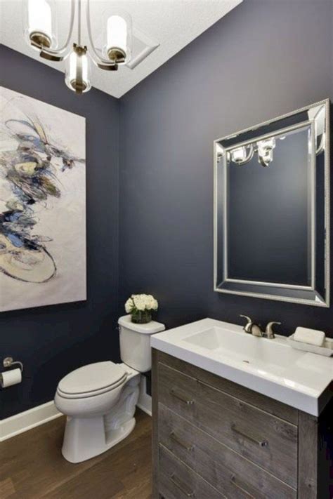 20 Awesome Powder Room Paint Ideas 20182019 Small bathroom colors