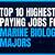 best paying jobs for marine biology