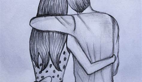Best Pencil Drawings Of Lovers Cute Couple Drawing At Get Free Download