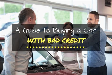 best place to buy a car with bad credit