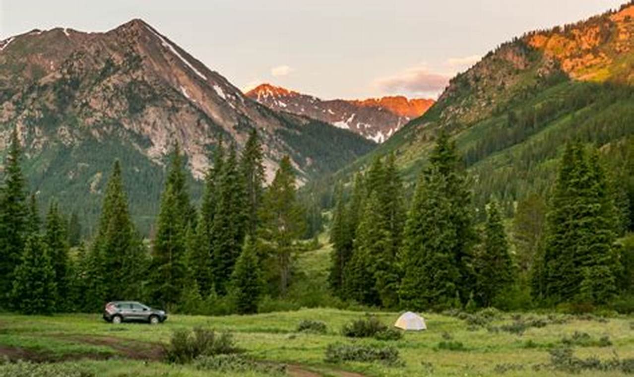 Best Places to Car Camp in Colorado