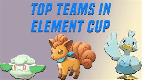 Pokemon Go's Element Cup Begins Today