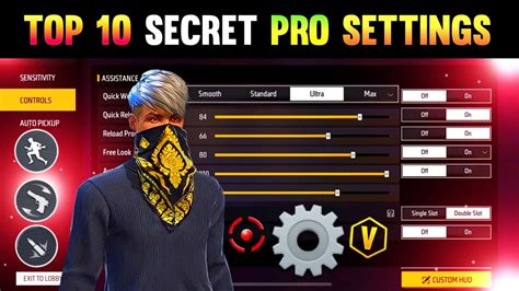 Best Pro Settings For Free Fire