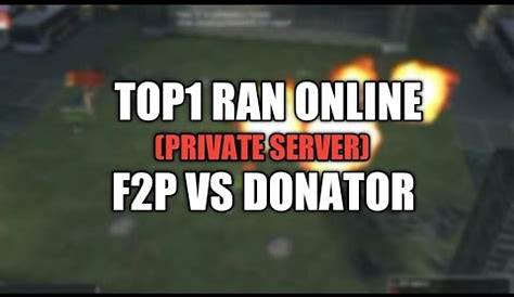 RAN ONLINE PRIVATE SERVER - YouTube