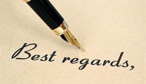Best Regards Images High Resolution Stock Photography And