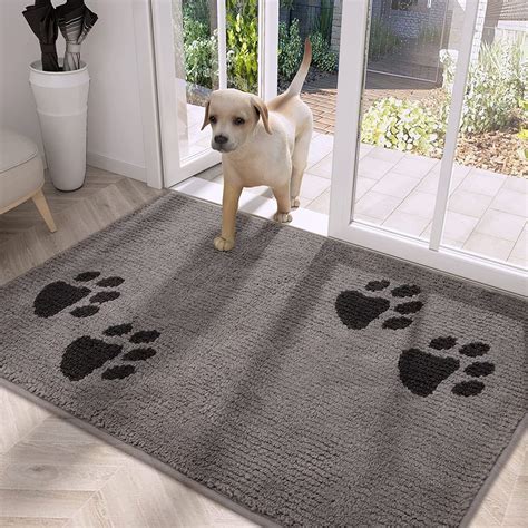 Best Doormat for Dogs Paw Cleaning Rug for Muddy Dogs