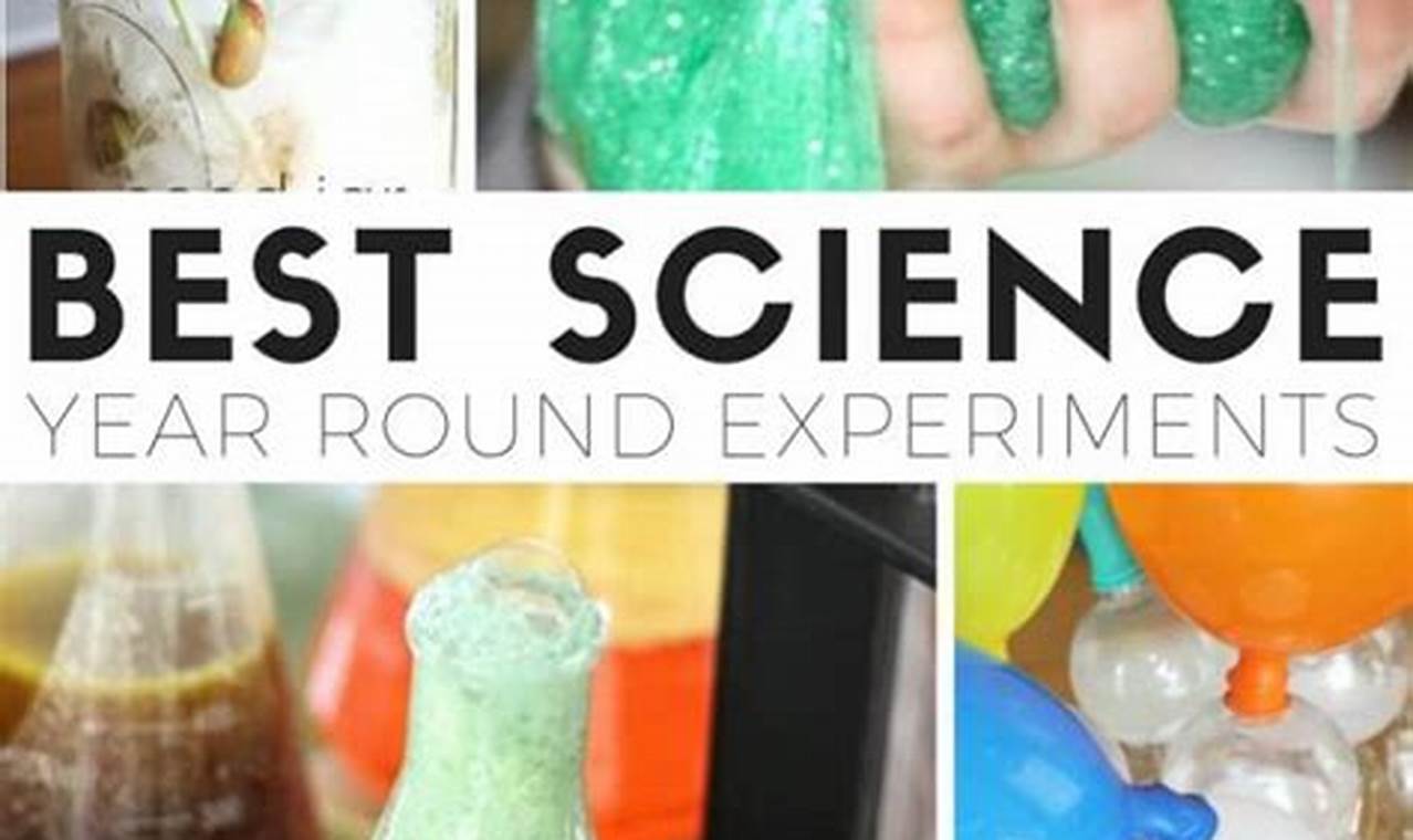 best science experiments for school