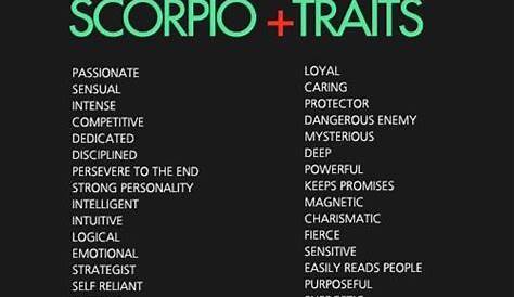 Scorpio Symbol, Element, House Ruled, Mode and Keyword | Scorpio Quotes