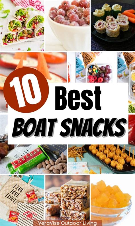 25 Best Boat Snacks Yummy Food to Bring on a Boat Trip Pontooners