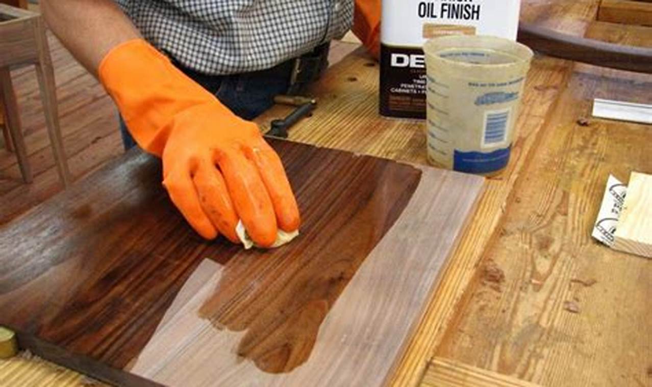 best stain for teak wood furniture