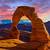 best sunset arches national park