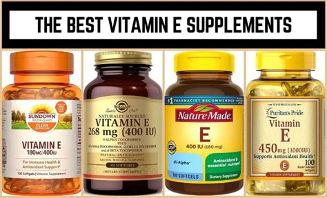 Best Vitamin E Supplements in India