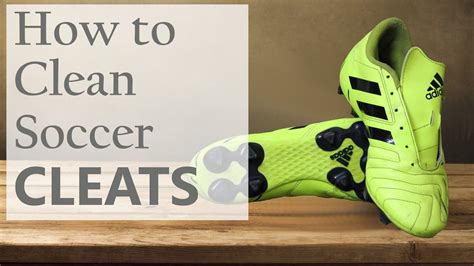 How to Clean Soccer Cleats.