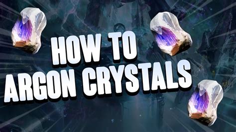 Warframe Argon Crystal Best Place To Farm (Latest Guide) 2020